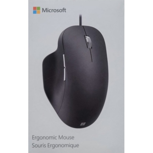 Microsoft微軟 Ergonomic Mouse 人體工學有線滑鼠 RJG-00001 RJG-00005