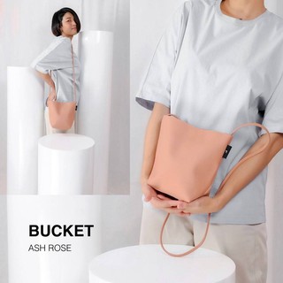 【RUST × 泰妞誌】泰國文青品牌 Bucket Bag 水桶包 斜跨側背包 ASH ROSE (停產款)