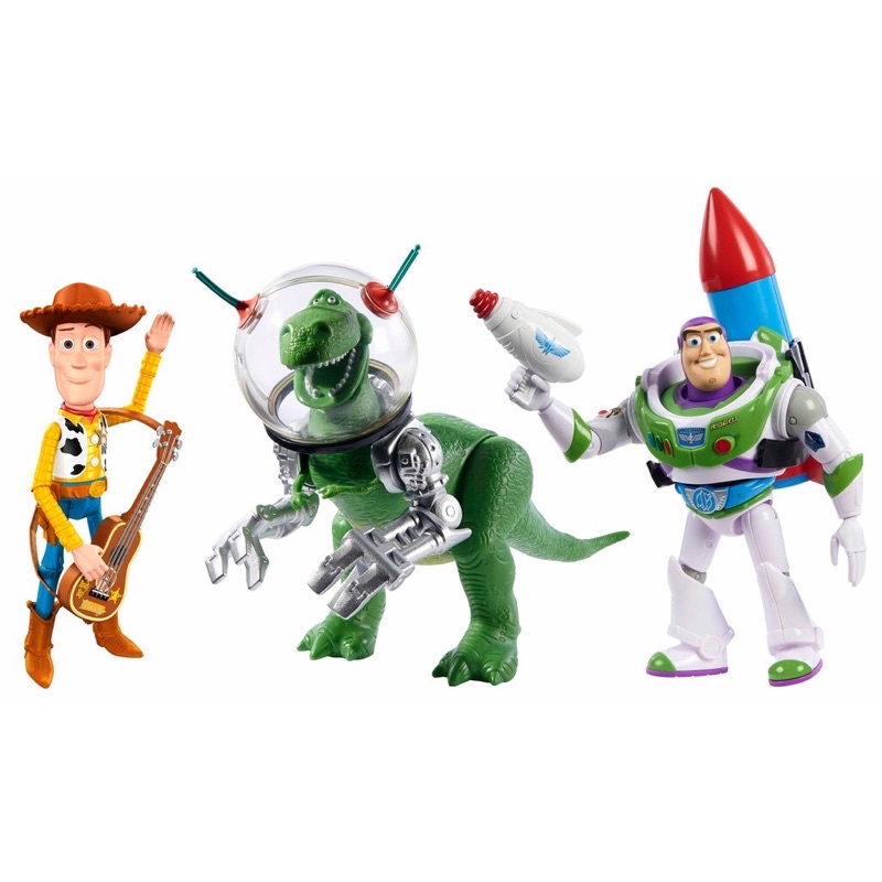 【怪獸玩具】Mattel Pixar 玩具總動員25周年模型 美泰兒 8吋 可動公仔 巴斯光年 胡迪 抱抱龍