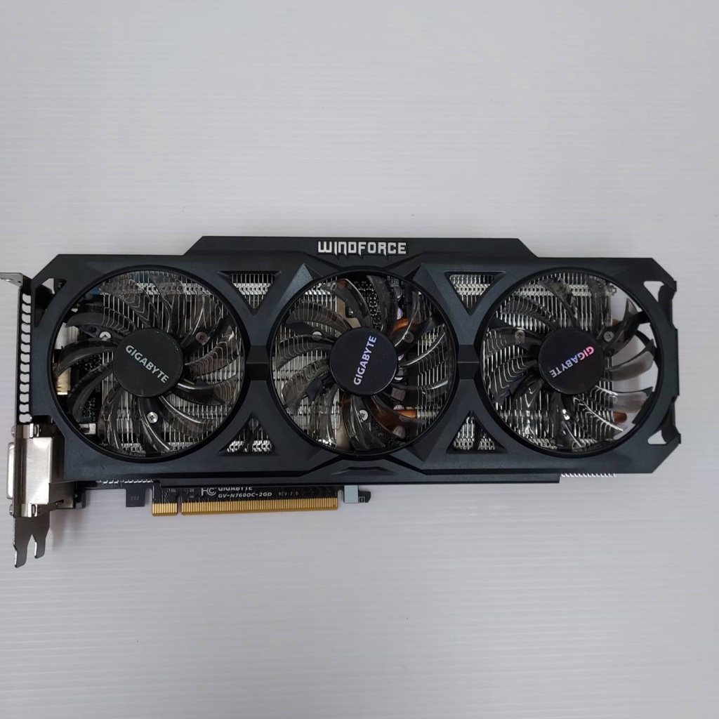 【顯示卡】技嘉 GTX760 2G (GV-N760OC-2GD) 二手顯卡