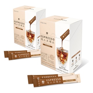 韓國直送Georgia 濃縮咖啡液 8ml×50入×2盒 韓國咖啡
