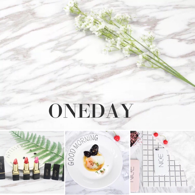 Oneday 拍攝道具大理石紋板拍攝背景板化妝品拍照背景擺拍道具 蝦皮購物
