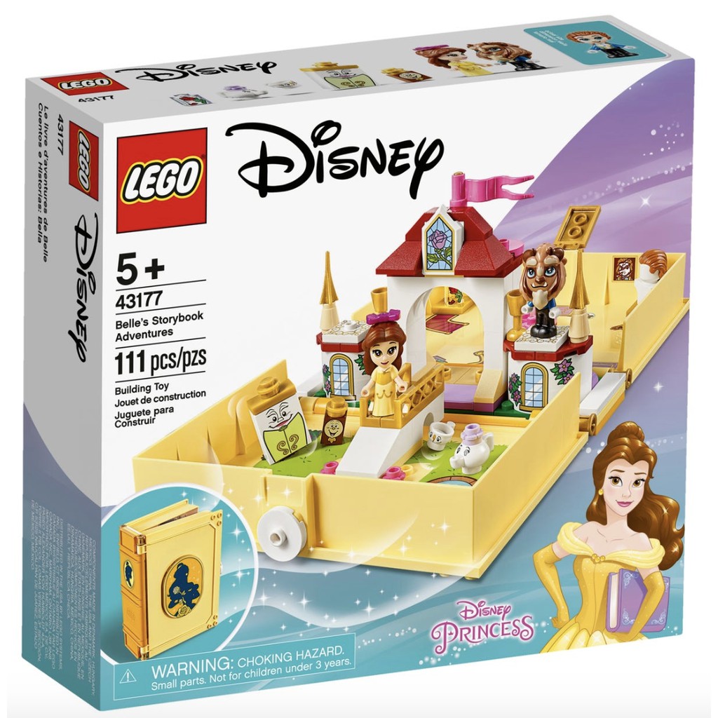 【ToyDreams】LEGO Disney 43177 貝兒的口袋故事書美女與野獸 Belle's Storybook