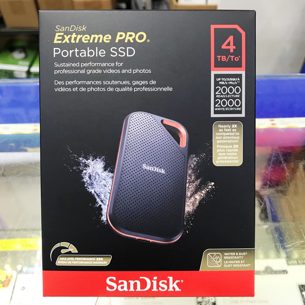 新品未開封 SanDisk SSD 4tb 速度 1050MB 秒 タブレット