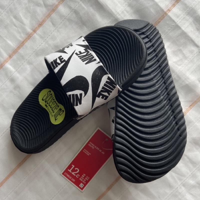 全新 NIKE KAWA SLIDE 中童 兒童拖鞋 18cm