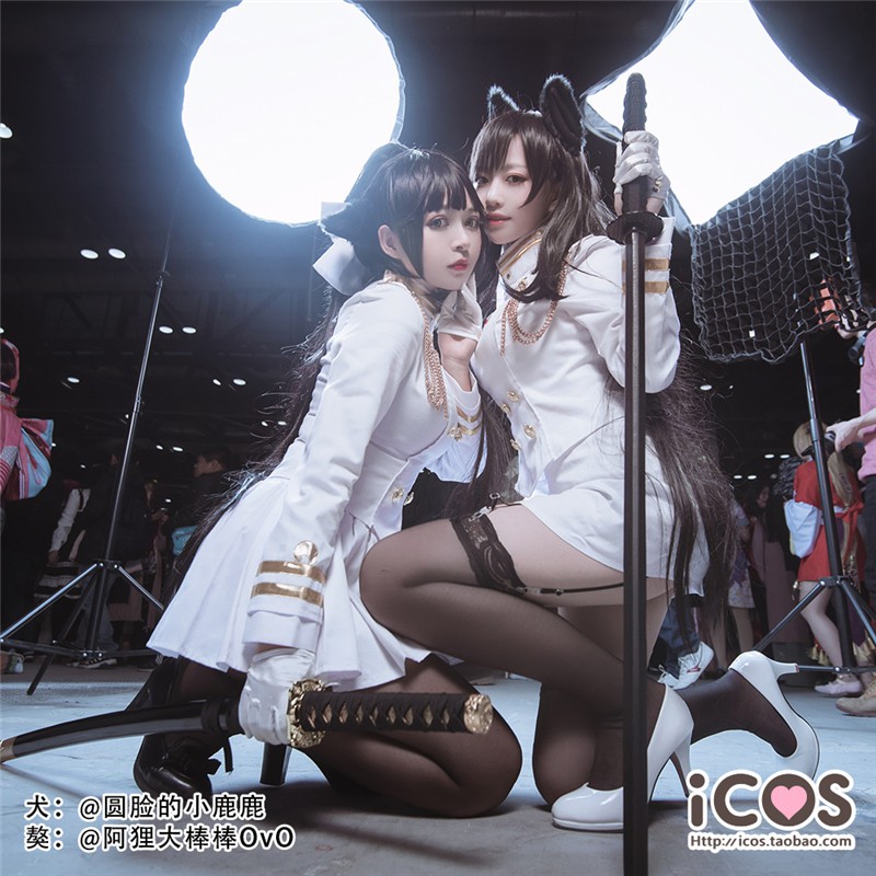 現貨 碧藍航線犬cos 愛宕犬軍服制服重櫻cosplay軍服 蝦皮購物