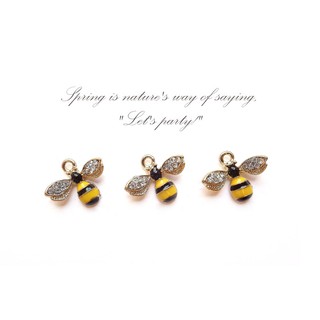 忙碌的蜜蜂吊飾 蜜蜂 bee busy 水鑽 飾品 吊飾 蜂蜜 AS