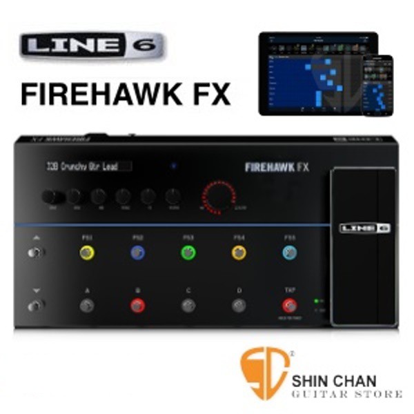 小新樂器館 效果器line6 Firehawk Fx 吉他綜合效果器 蝦皮購物