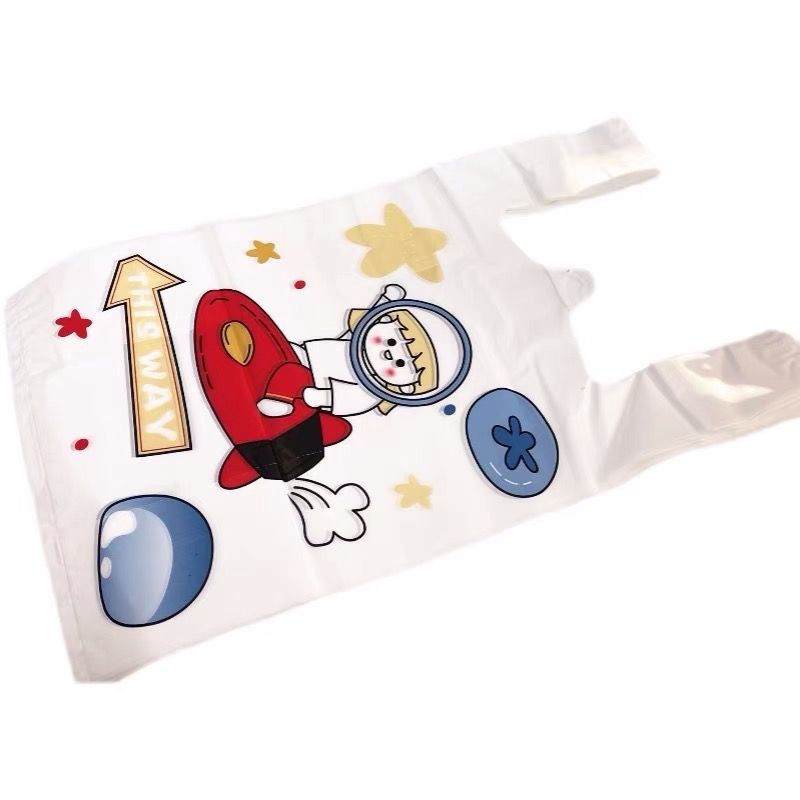 (A092)火箭女孩 精美手提袋.送禮提袋.塑料提袋