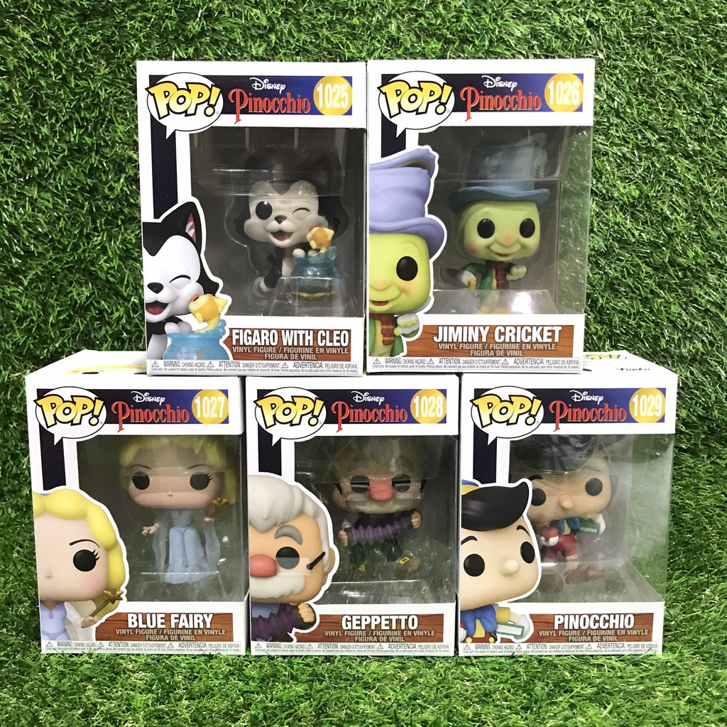 『免運&台灣現貨』 FUNKO POP 木偶奇遇記 小木偶 皮諾丘 吉明尼 傑佩托 費加羅 藍仙女 木匠