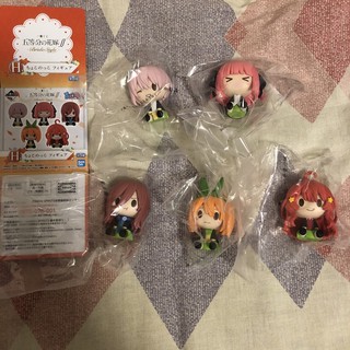 【ＫＳ現貨】日版一番賞 五等分的花嫁 五等分的新娘 H賞 坐姿 小公仔 Q版 ㄧ花 二乃 三玖 四葉 五月 模型