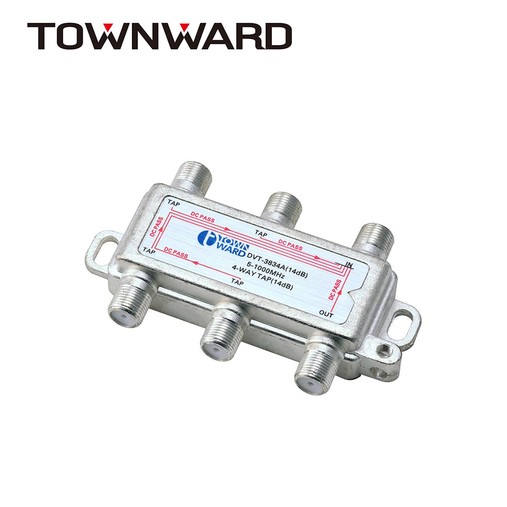 大城科技 電視四分支器 DVT-3834A-14dB 分支器 分歧器 保護迴路