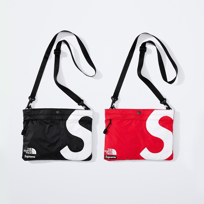2022年5月新作下旬 Supreme 20FW S Logo Shoulder Bag 黒 正規品