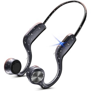 【日本代購】 SUTOMO骨傳導耳機 藍牙 耳機 運動 超輕 耳掛式 雙耳通話 CVC8.0降噪 IPX7防水 支持AA