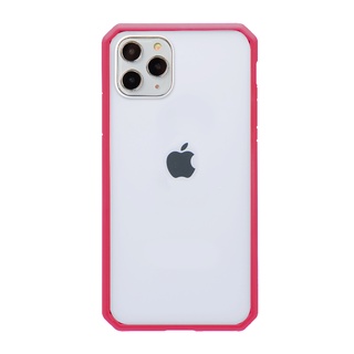 【TOYSELECT】BLAC 360度防爆抗摔透明iPhone手機殼-桃粉紅色