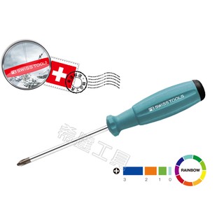 *希達工具* 瑞士 PB SWISS TOOLS 十字起子PH0~PH3 螺絲起子 彩虹系列 PB 8190