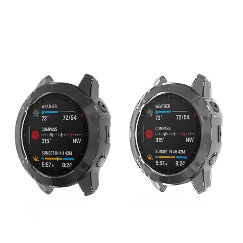 Garmin Fenix 6/6 Pro 1.3吋 智慧手錶 軟殼套 清水套 保護套 TPU套