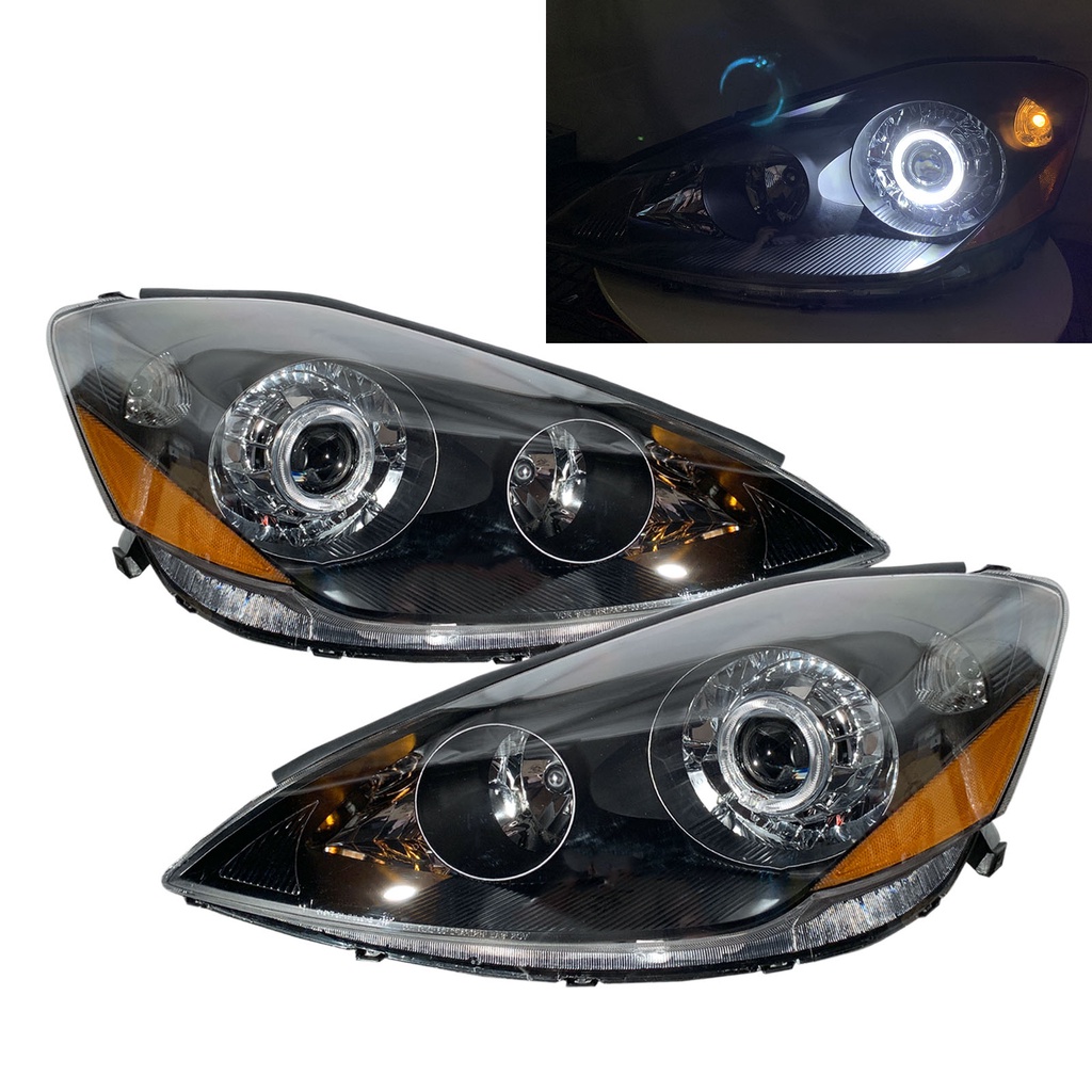 卡嗶車燈 適用於 TOYOTA 豐田 SIENNA XL20 MK2 06-10 後期 光導LED光圈魚眼 大燈