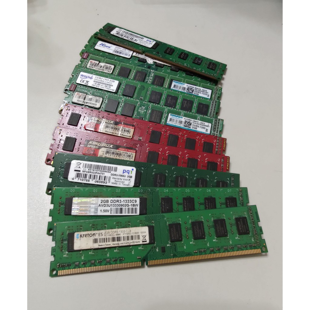 DDR3 2G 非終保 桌機記憶體 限定賣場