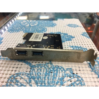 ◣LA.DI.DA◢ 二手良品 PCIe轉 2埠USB3.0 擴充卡 電腦 專用