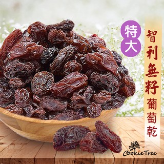 智利無籽葡萄乾 葡萄乾 特大 無加糖 花青素 鐵質 餅乾樹 cookietree