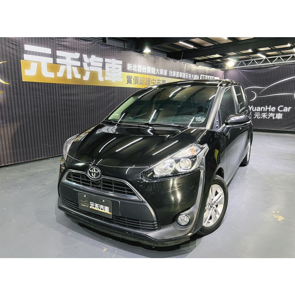 『二手車 中古車買賣』2017 Toyota Sienta 7人座 豪華＋ 實價刊登:48.8萬(可小議)