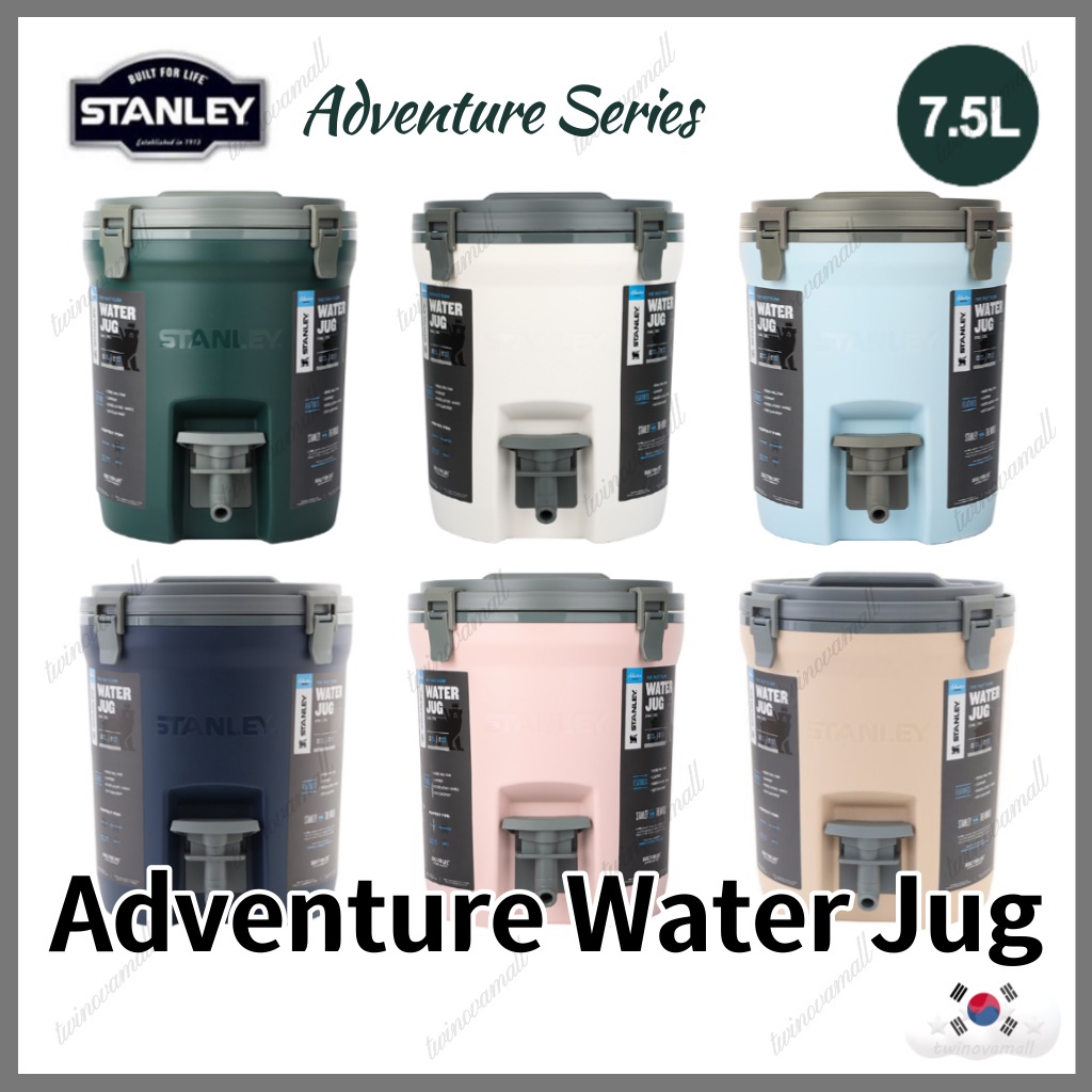 ▷twinovamall◁ [Stanley] adventure Water Jug 7.5L / 6 Colors