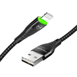 【台灣公司貨】Mcdodo iPhone 充電線 Lightning 傳輸線 LED 孔雀系列 120cm