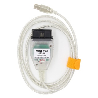 豐田 適用於 TOYOTA TIS Techstream 的 USB 轉 OBD2 16 針 MINI VCI 單診斷電