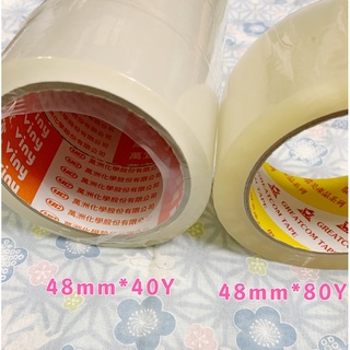 膠帶 透明膠帶 透明膠布 膠布 48mm*80Y 48mm*40Y 封箱膠帶 油膠 膠帶
