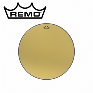 REMO Ambassador Starfire Gold BASS 單層大鼓鏡面金鼓皮【敦煌樂器】