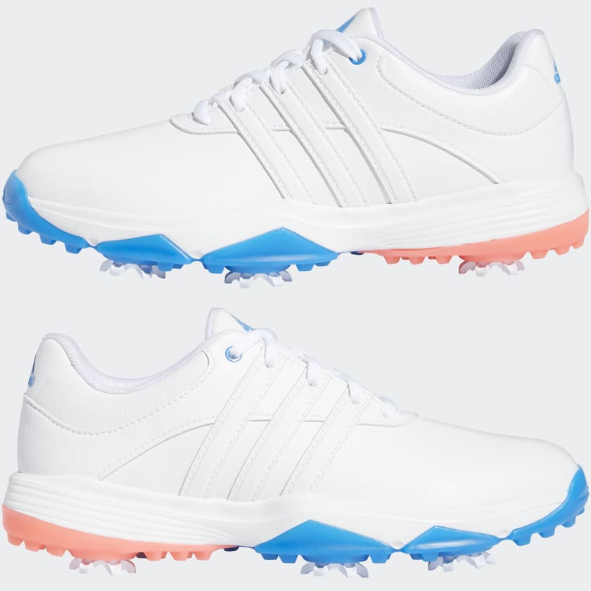 adidas  JUNIORS' TOUR360 GOLF SHOES 女鞋 (有釘) #GV9665 ,  釘鞋