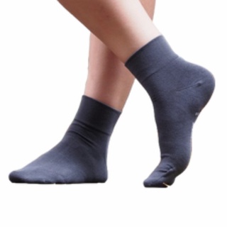 除臭襪 薄款 寬口無痕 短襪-深灰色 (上班,休閒適用 ) CA002B