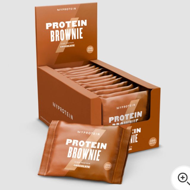 ※結束營業出清※myprotein 高蛋白布朗尼 12入/盒 白巧克力口味,巧克力味