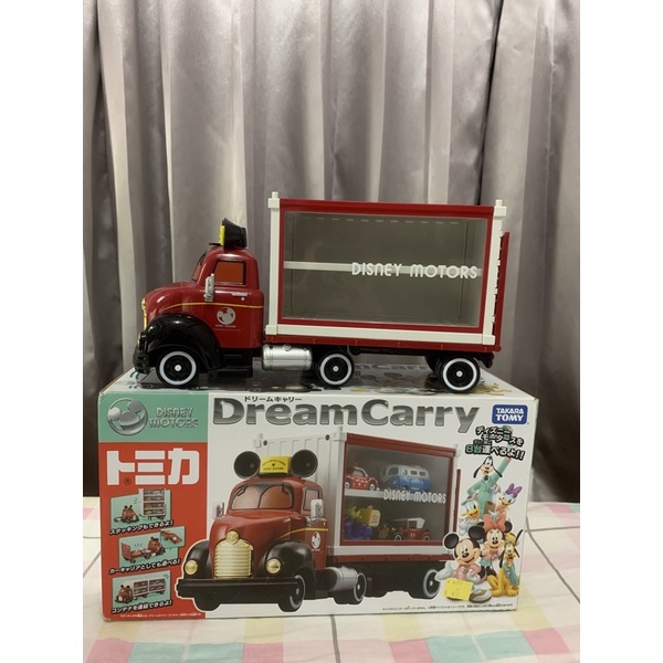Tomica Dream Carry米奇夢幻貨櫃車 正版 展示貨櫃車