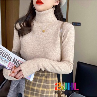 196抗寒必備❄️保暖質感高領翻領針織內搭上衣 保暖內搭 針織包心紗上衣 百搭 休閒