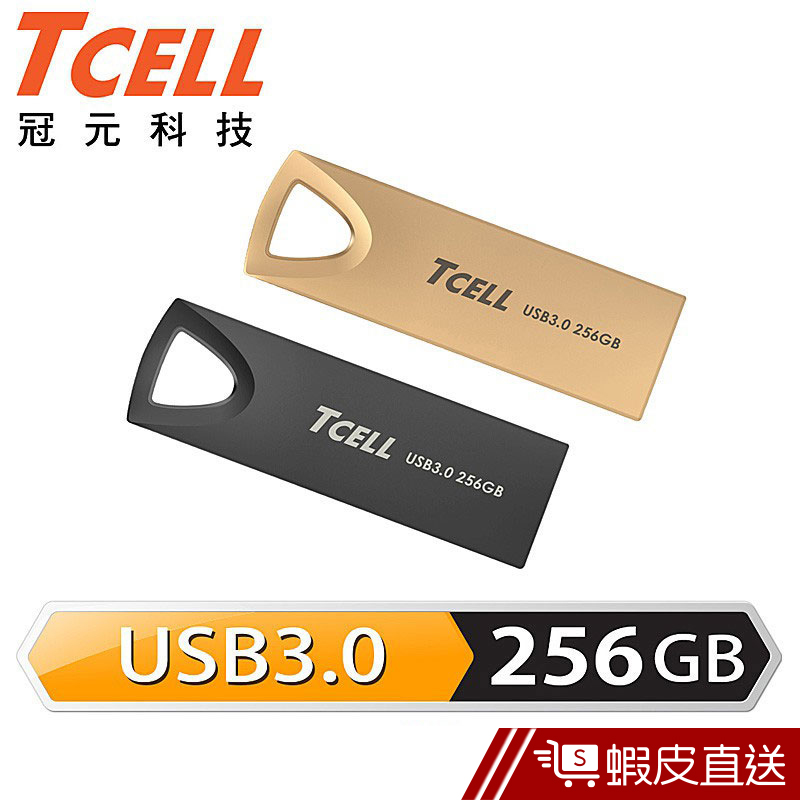 TCELL 冠元 USB3.0 256GB 浮世繪鋅合金隨身碟  現貨 蝦皮直送