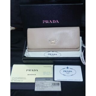 (二手正品）PRADA 長夾