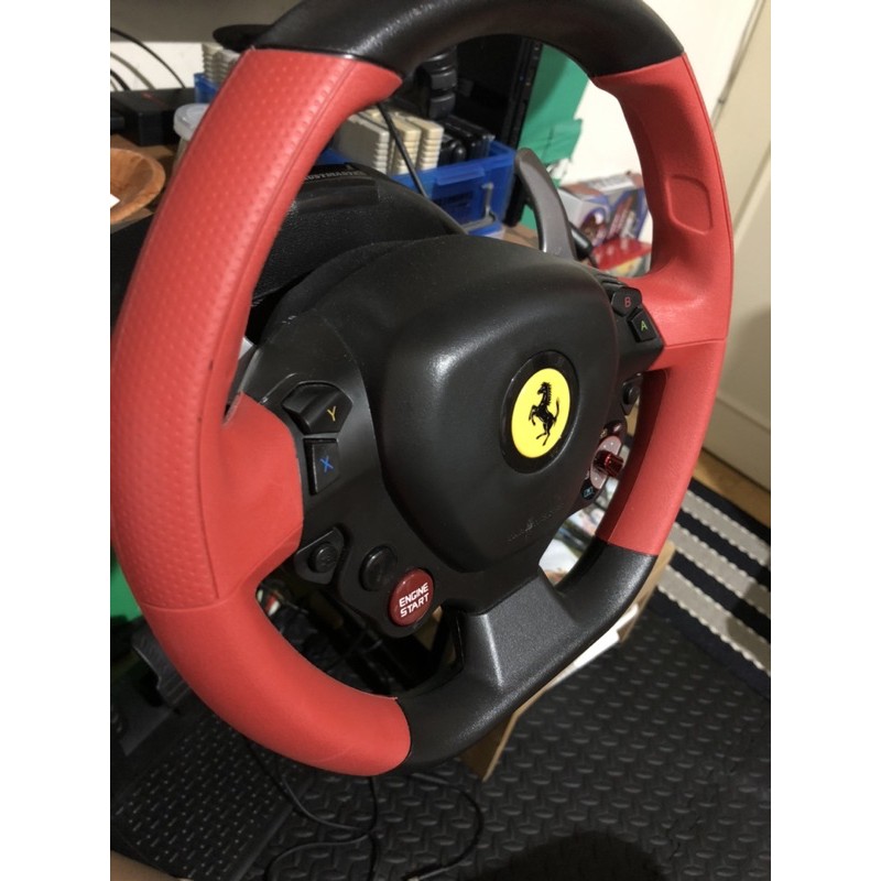 Xbox one 方向盤 中古 thrustmadter Ferrari 458 spider