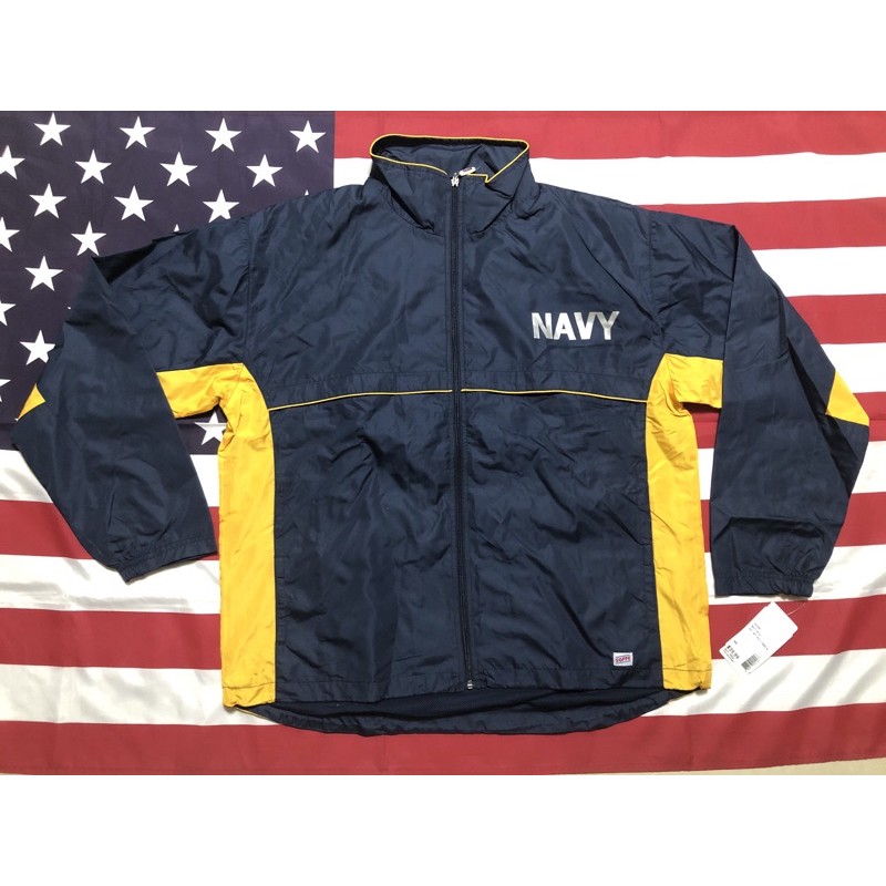 N#83🇺🇸美國海軍運動夾克外套 US NAVY JACKET BY SOFFEE  尺寸M 全新品 （非美軍公發）