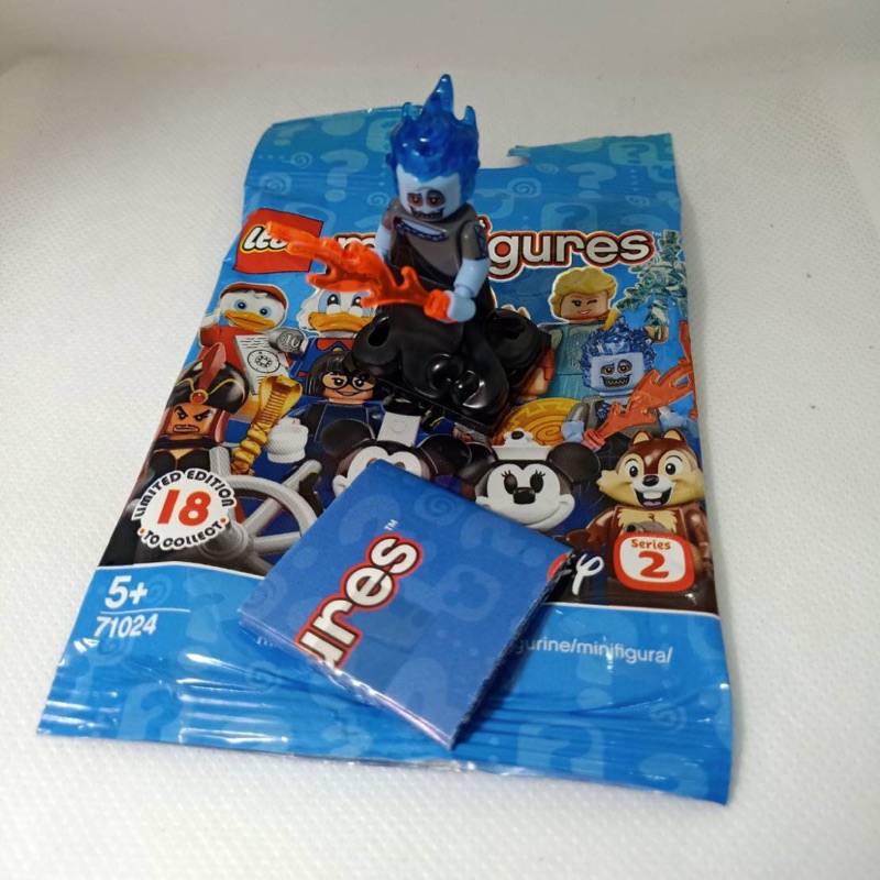 正版 LEGO MINIFIGURES 71024 樂高迪士尼 第2代 大力士 黑帝斯 人偶包