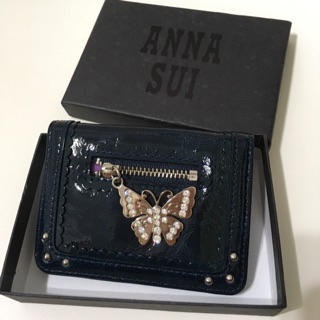 Anna Sui 安娜蘇 卡夾 零錢 照片 短夾 郵局免運費 日本帶回 全新 可議