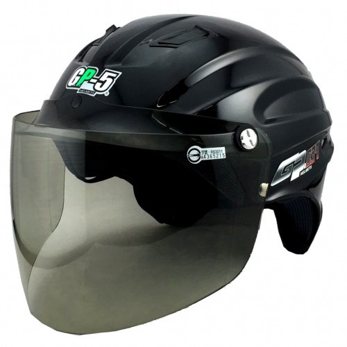 GP5 安全帽 039 雪帽 半罩 素色 黑 加大半罩 可拆洗《比帽王》