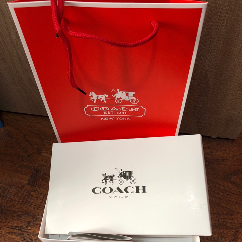 Coach紙袋 ➕盒子