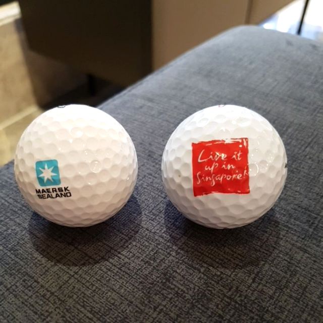 二手高爾夫球高爾夫球企業logo高爾夫球 不同廠牌及企業logo golf ball收集品單個賣