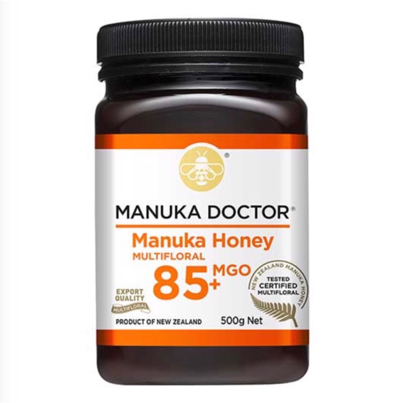 Manuka Doctor, MGO85+, Manuka Honey, 500g