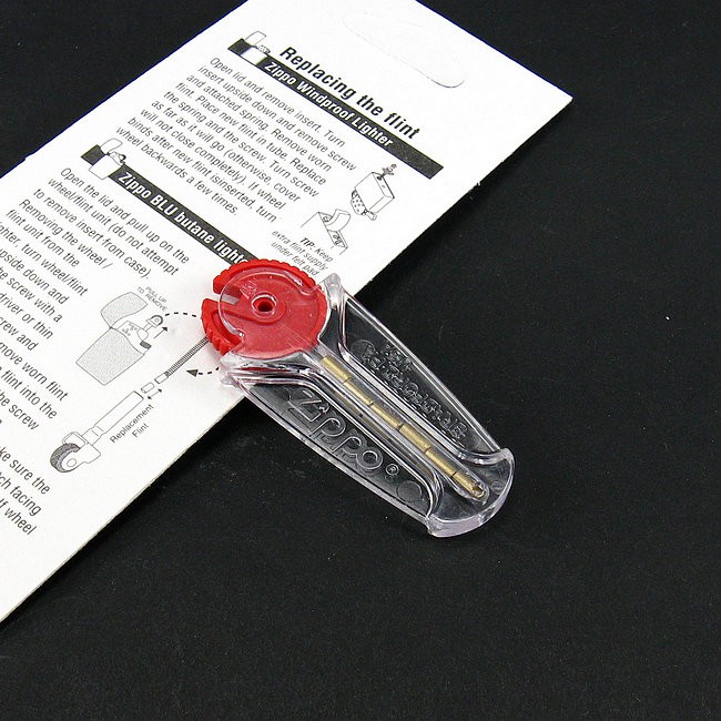專櫃正品 Zippo打火石一組6粒裝美國原裝進口原廠打火機配件 卡菲精品 蝦皮購物