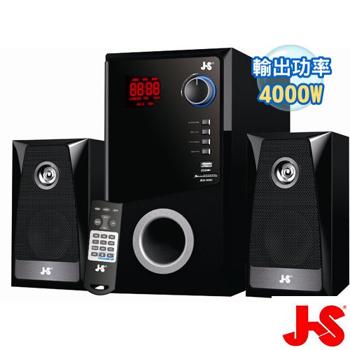 【JS淇譽電子】JY3302 水瓶座 2.1聲道藍牙喇叭 支援FM 藍牙喇叭 木質音箱 藍牙音箱 廣播