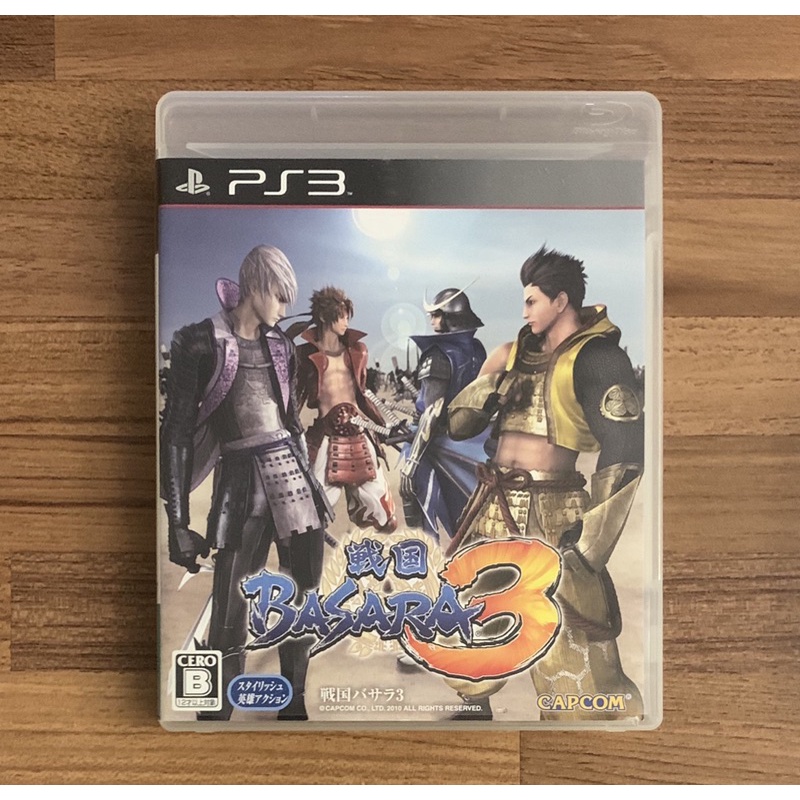 PS3 戰國BASARA3 正版遊戲片 原版光碟 日文版 純日版 日版適用 二手片 SONY