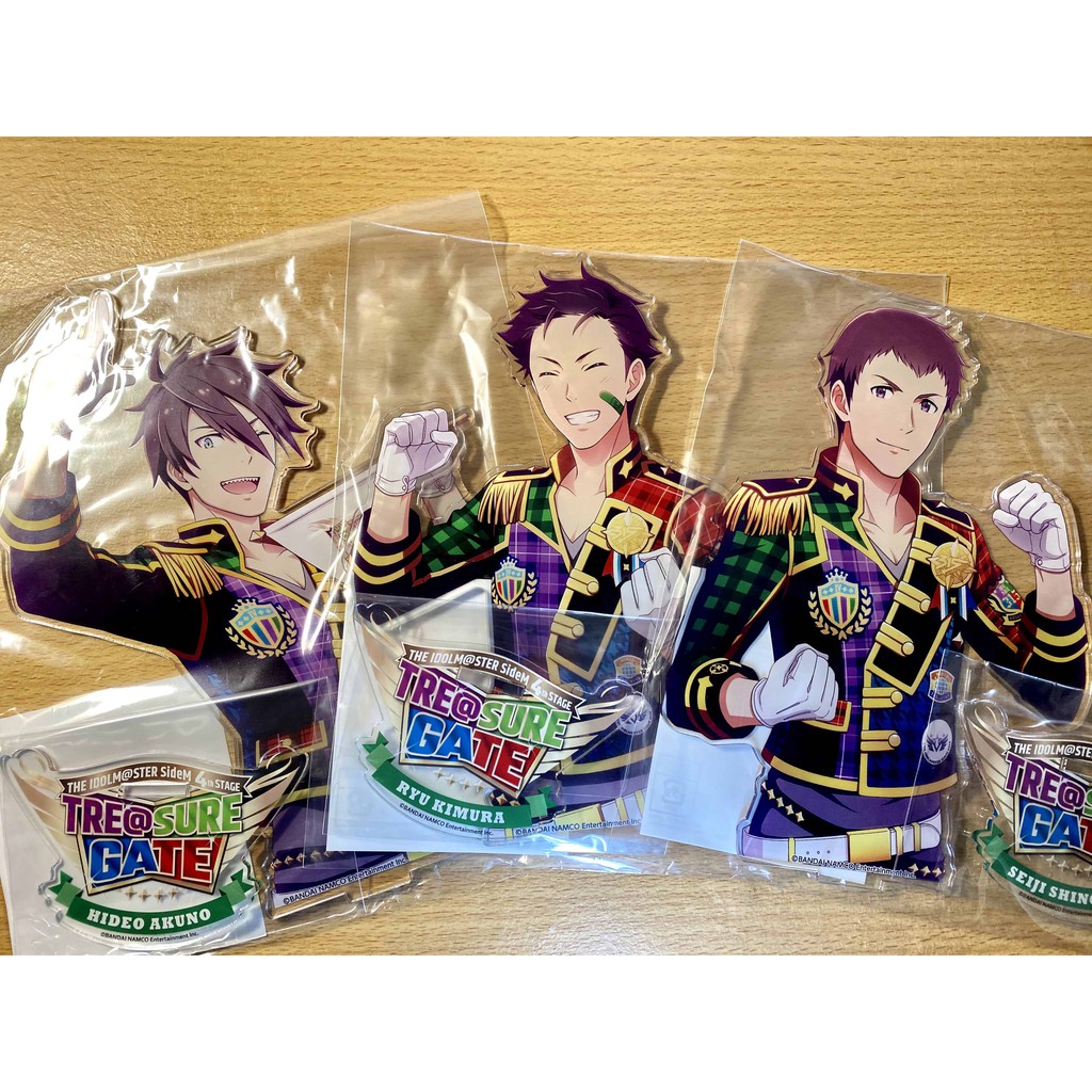 D301 偶像大師sidem 半身壓克力立牌握野英雄木村龍信玄誠司 蝦皮購物